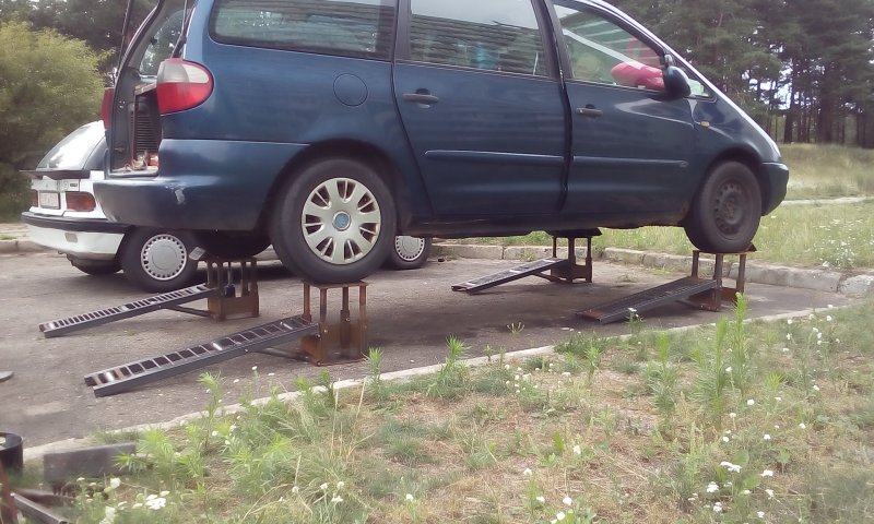 Эстакада для авто своими руками