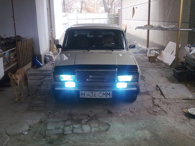 ПТФ В штатные места ВАЗ 2107