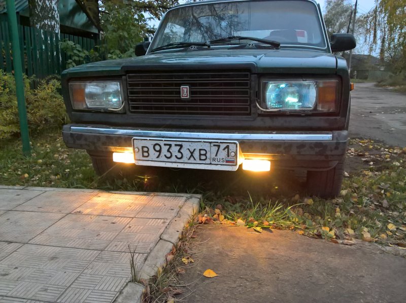 ВАЗ 2105 И желтые туманки