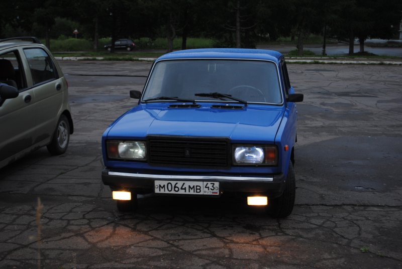 ПТФ на ВАЗ 2107