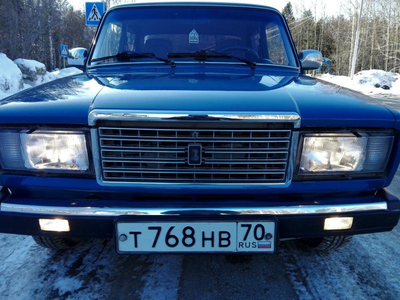 ДХО на ВАЗ 2107