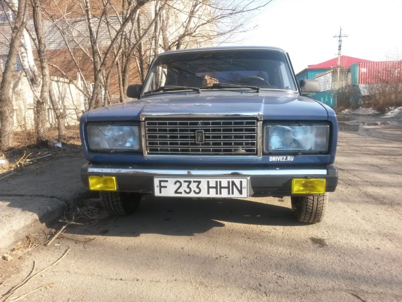 Противотуманки на Лада 2107