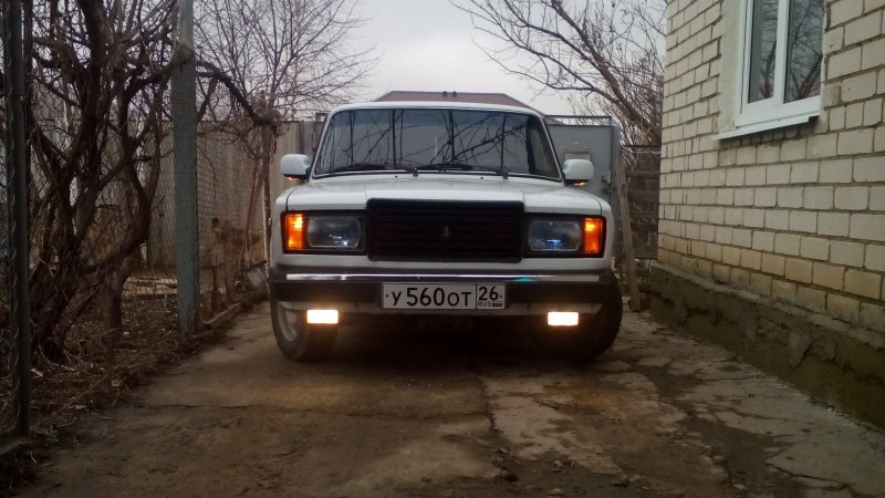 Led лампы туманки ВАЗ 2107