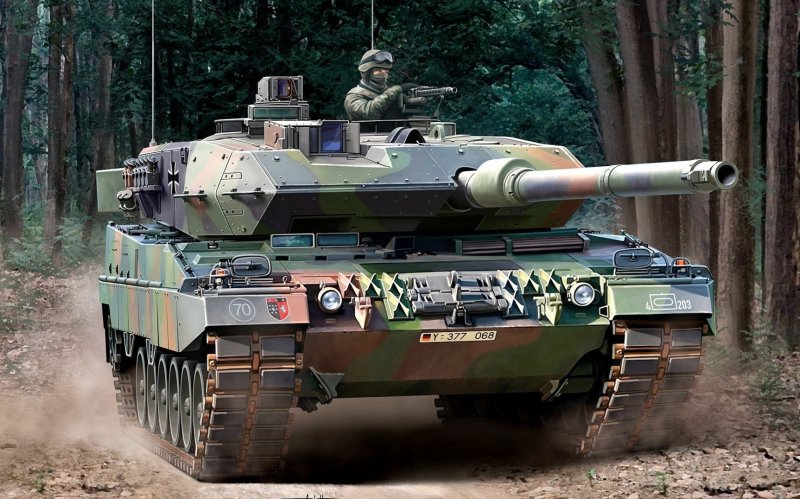 Leopard 2a4 танк