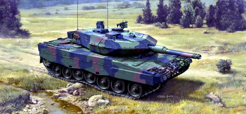 Танк Leopard 2a7 Evolution