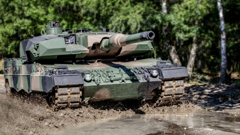 Леопард 2 а7 Менг 1/35