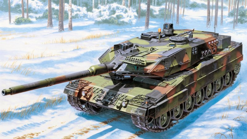 Танк леопард 2