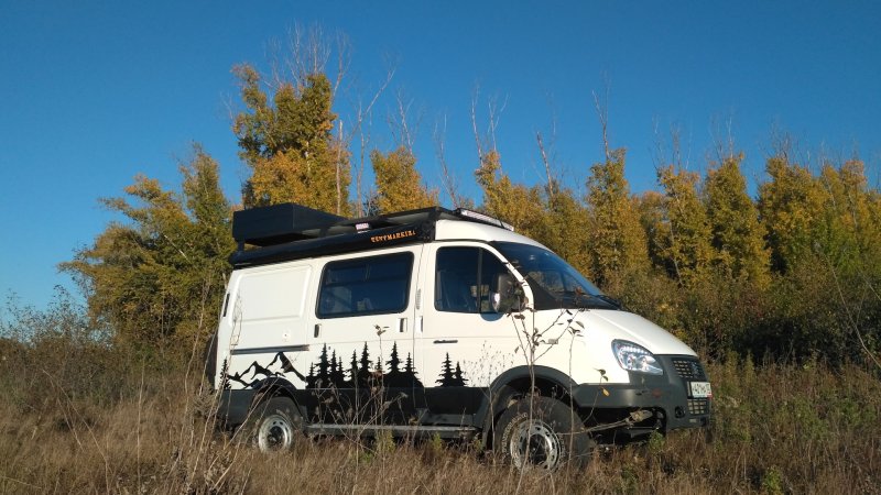 ГАЗ Соболь 4х4 автодом салон