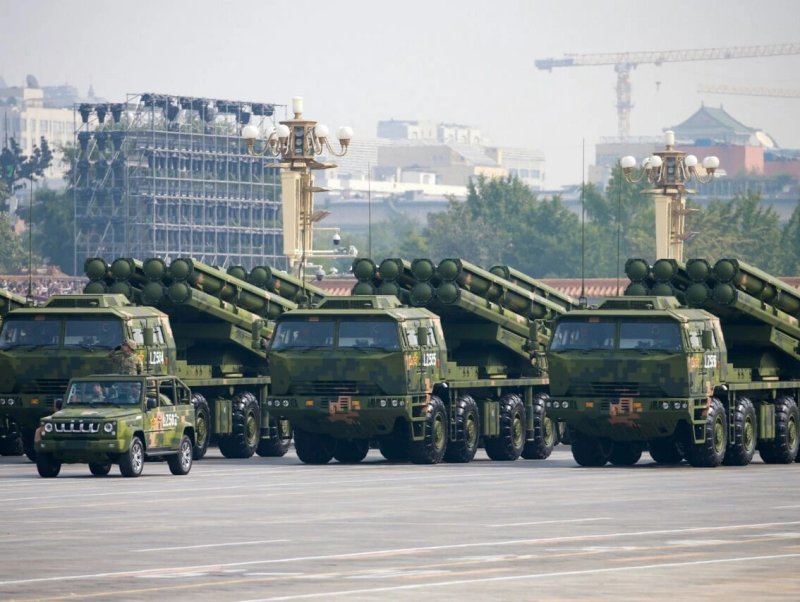Китайская РСЗО pcl191