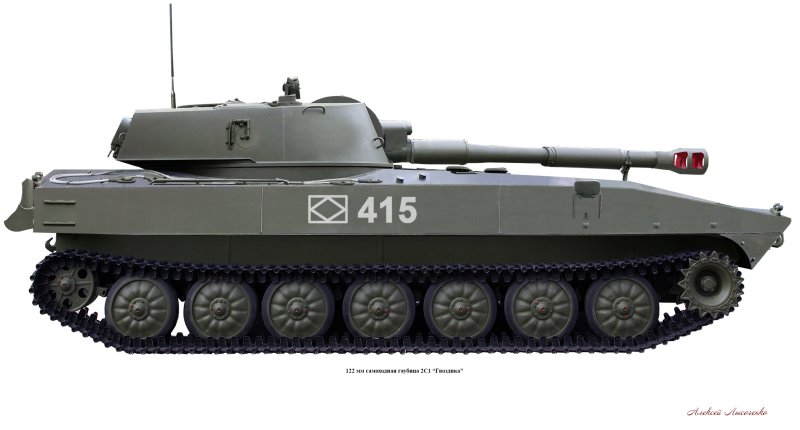 2s1 гвоздика