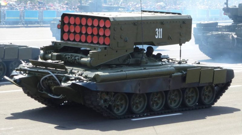 РСЗО ТОС-1а солнцепёк