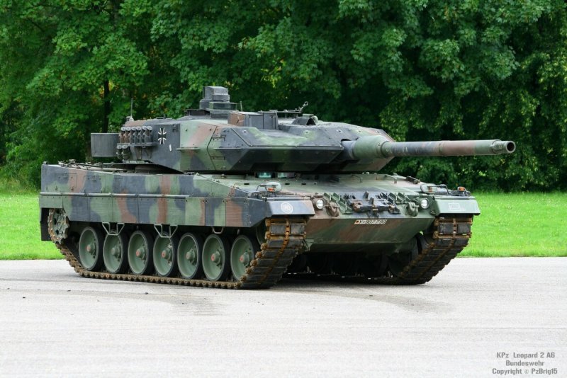 German MBT Leopard 2a5/a6 border model
