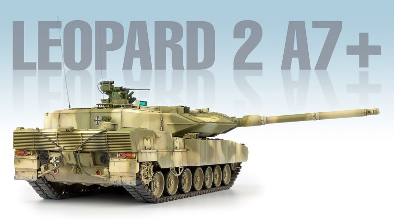 Модель Leopard 2a6 1/35