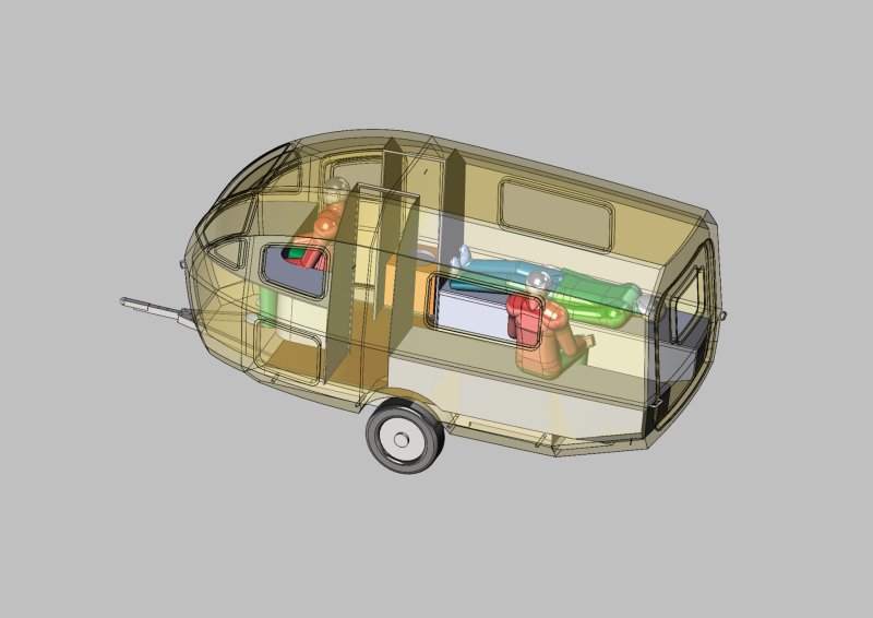 Прицеп-кемпер "Кибитка"
