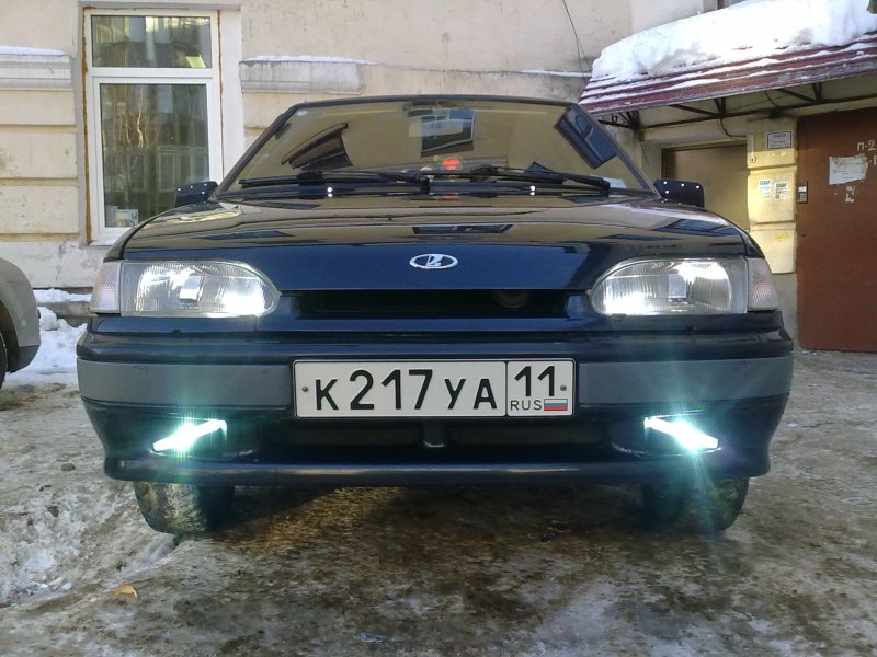 Led противотуманные фары ВАЗ 2110