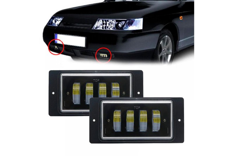 Led противотуманные фары ВАЗ 2110-2115