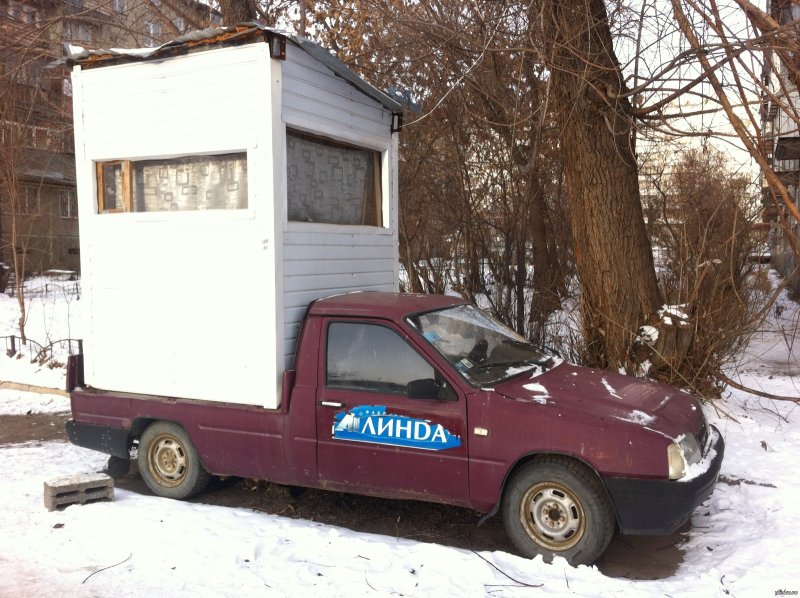 ИЖ пикап автодом