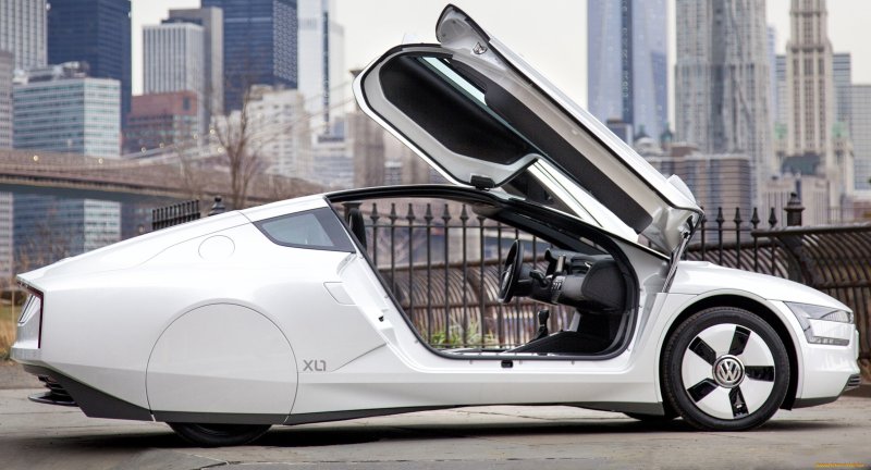 VW, xl1, литровая машина