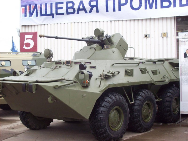 БТР-82а в Мариуполе