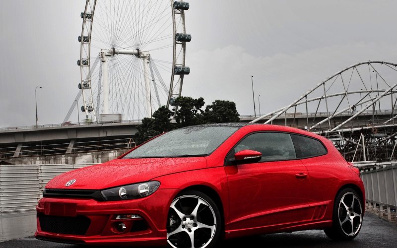 Volkswagen Scirocco Tuning Red