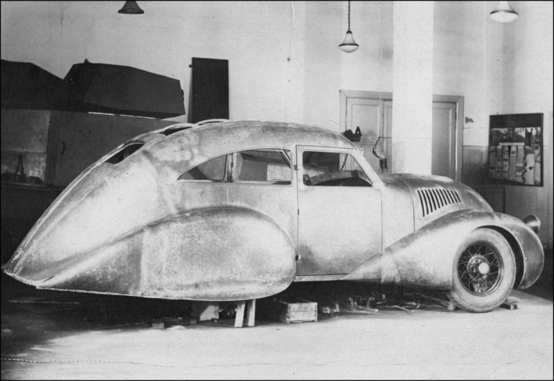 А. И. Никитин ГАЗ-А-Аэро с обтекаемым кузовом 1934