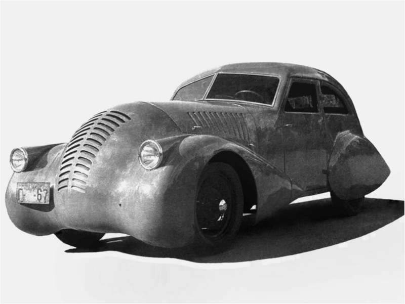 А. И. Никитин ГАЗ-А-Аэро с обтекаемым кузовом 1934