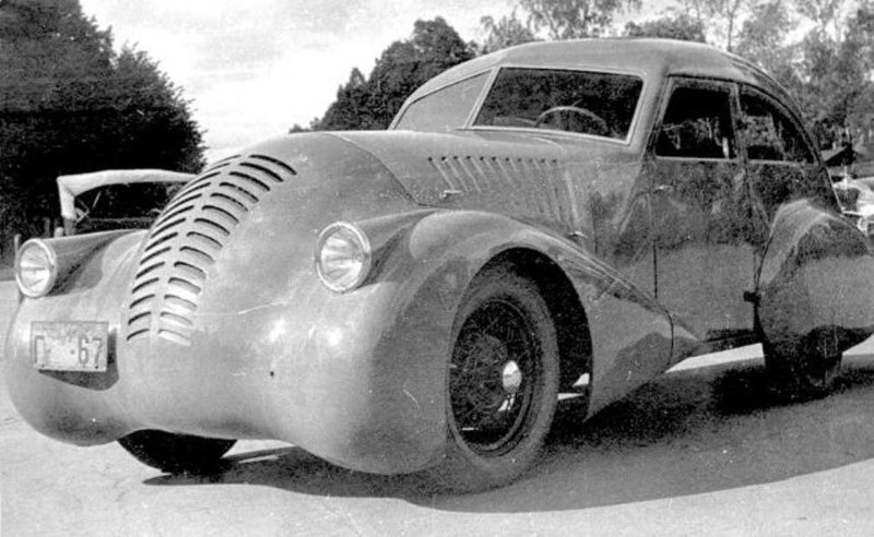 А. И. Никитин ГАЗ-А-Аэро с обтекаемым кузовом 1934