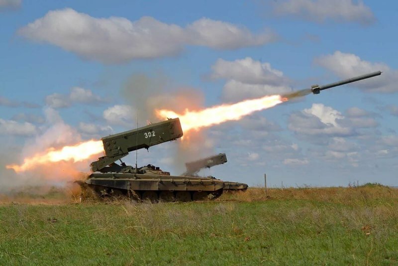 РСЗО ТОС-1а