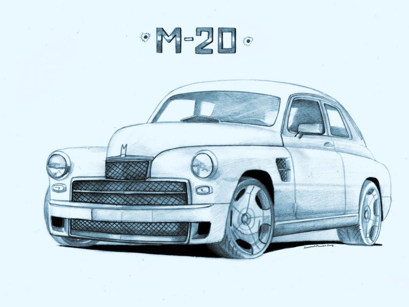АЗЛК 2140 чертеж