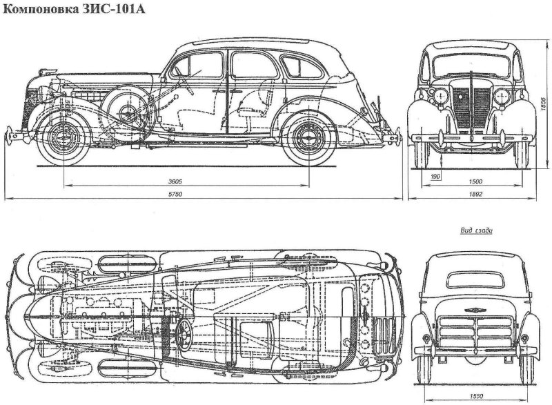 BMW 507 Blueprint