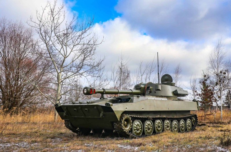 2с1 гвоздика 122-мм самоходная гаубица