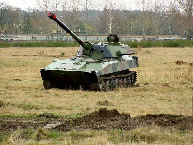 Гаубица 2с1 гвоздика