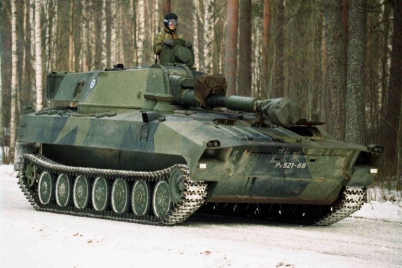 Финская САУ-122 PSH 74