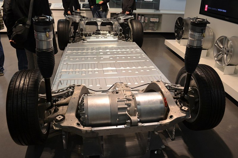 Электромотор Tesla model 3