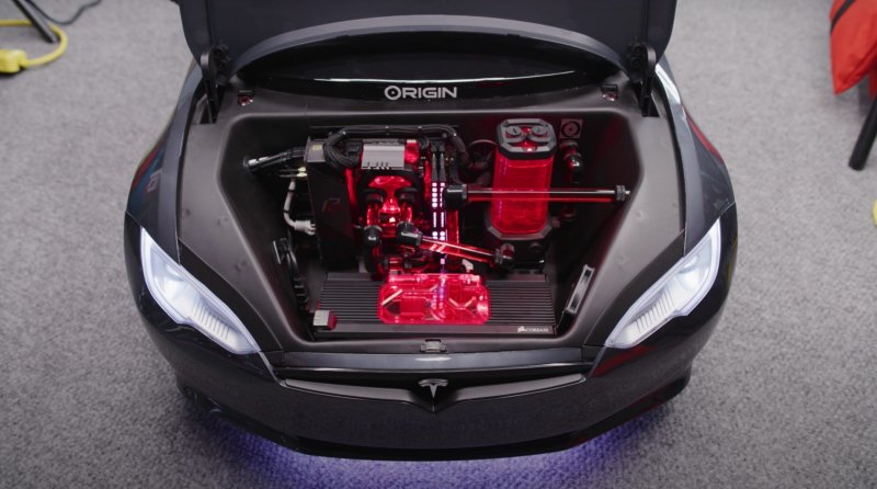 Tesla model x 2020 двигатель