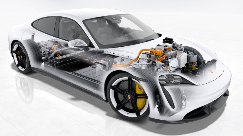 Аккумулятор Porsche Taycan