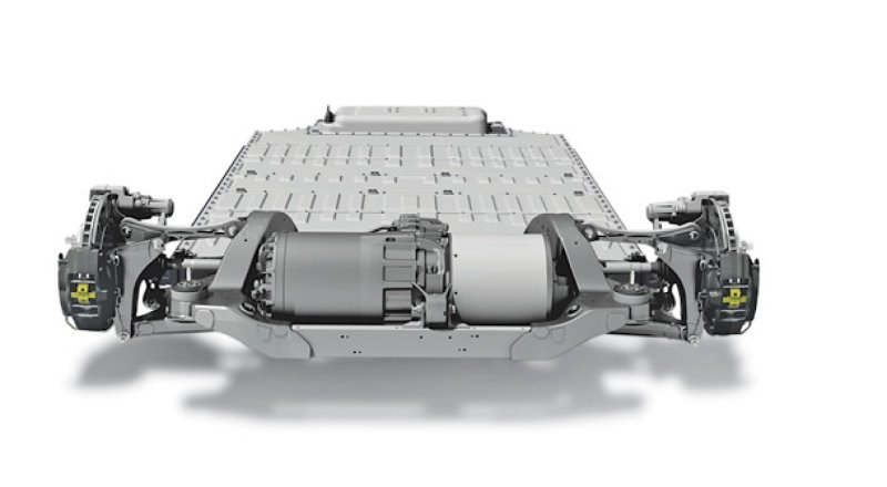 Электромотор Tesla model 3