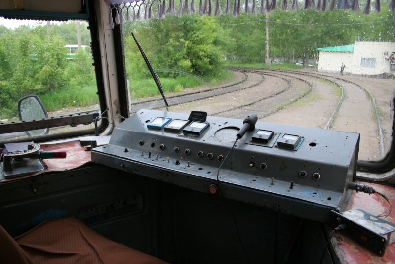 Кабина трамвая КТМ 5