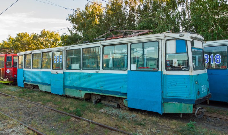 Саратов трамвай 71 605