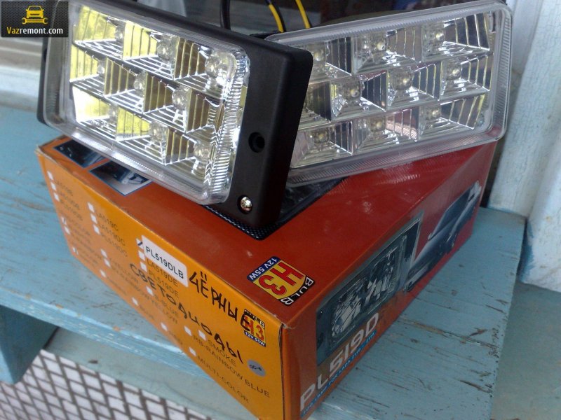 Противотуманки ВАЗ 2114 диодные led Fog Lamp