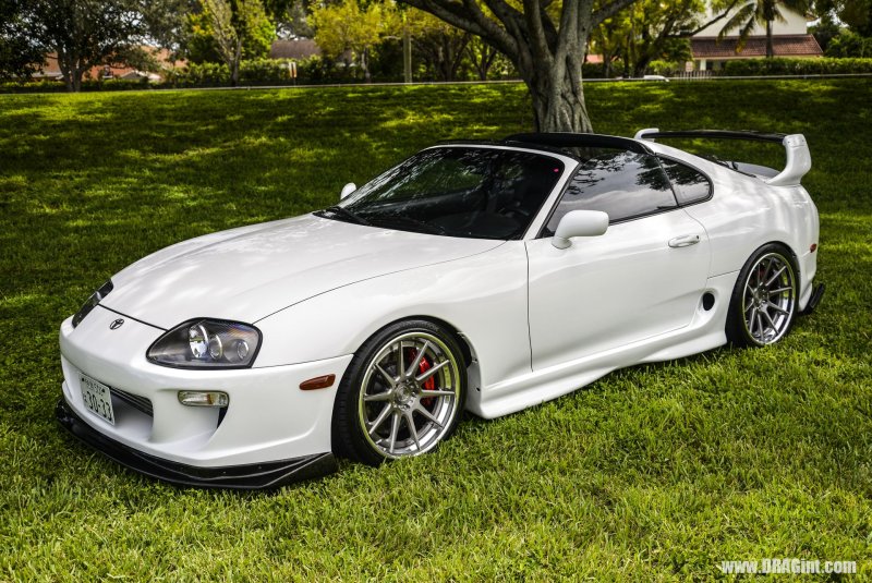 Toyota Supra a80 White