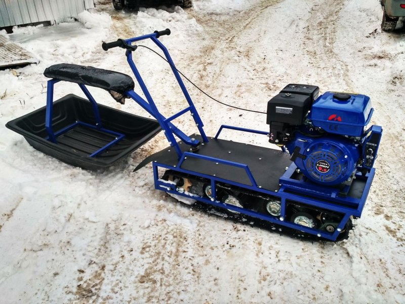 Мотобуксировщик Альбатрос xl9