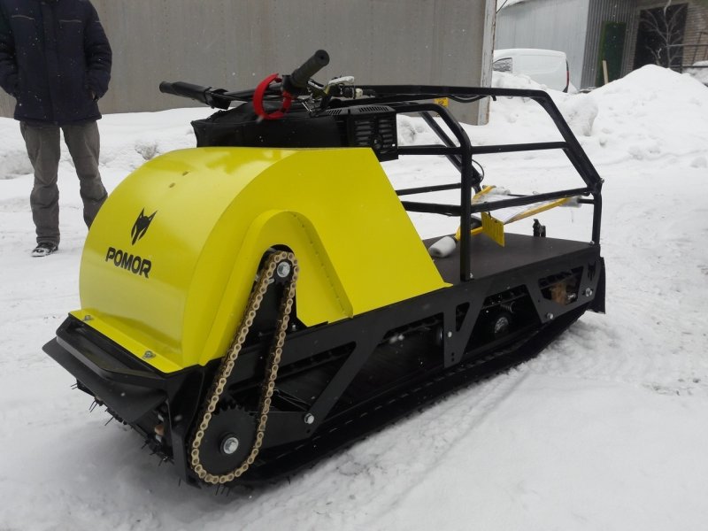 Мотобуксировщик pomor 380 1250 s9