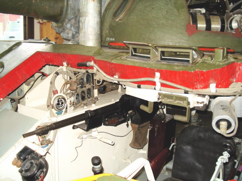 Т-54 внутри танка