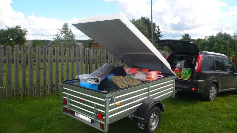 Прицеп с крышкой МЗСА 817701.014 Н=1540мм