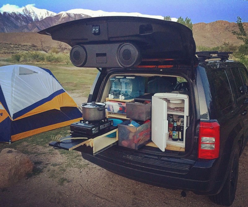 +Volvo +xc90 +Camping +Travel