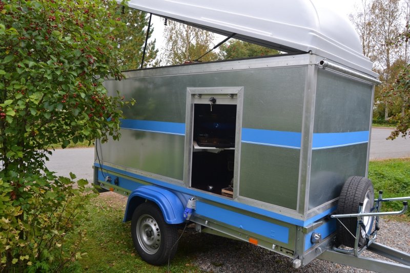 Съемный жилой модуль для прицепа МЗСА