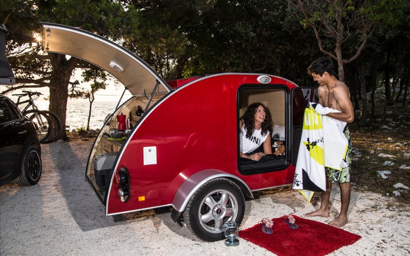 Путешествия на машине с прицепом