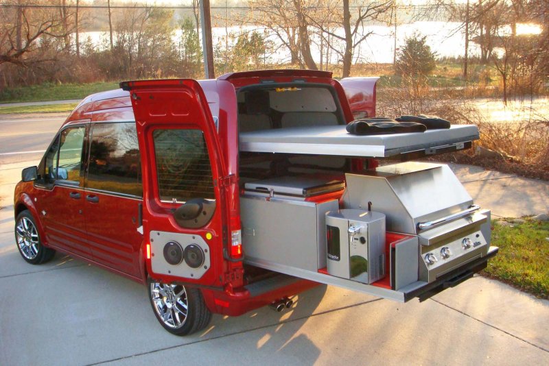 Ford Transit Custom прицепы