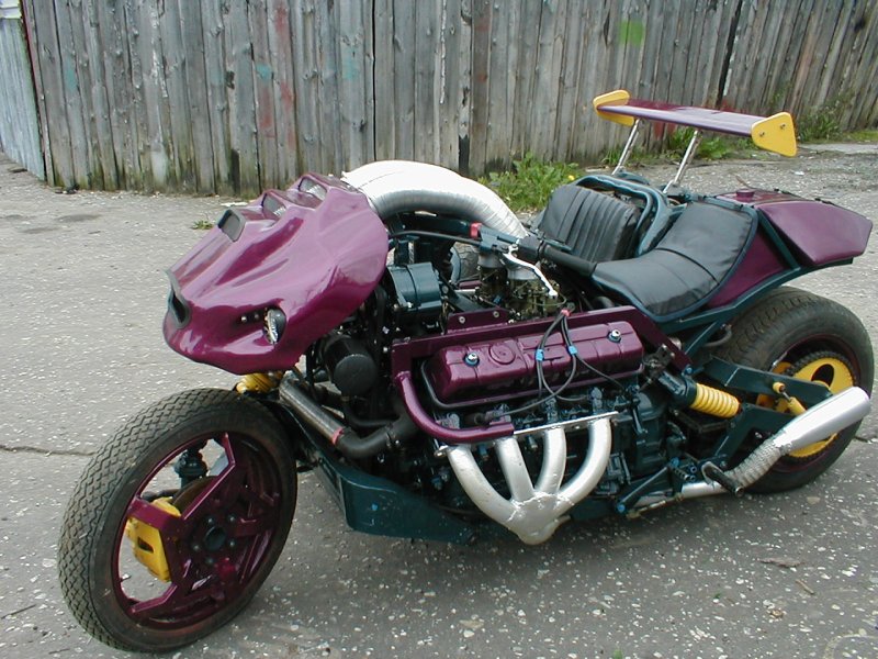 Мотоцикл Урал с v8
